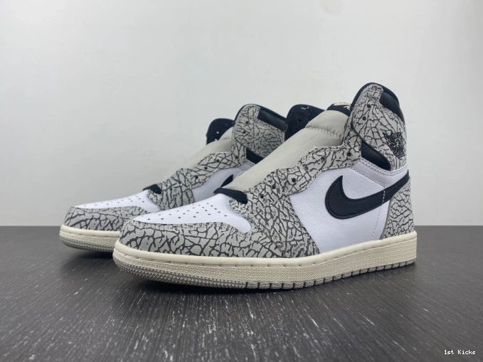 Air High DZ5485-052 White Jordan 1 Cement OG 0805